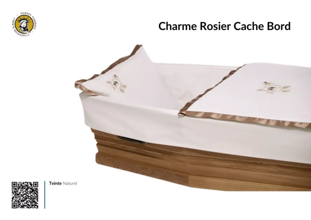 Capiton Charme Rosier Cache Bord