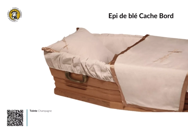 Capiton Epi de blé Cache Bord
