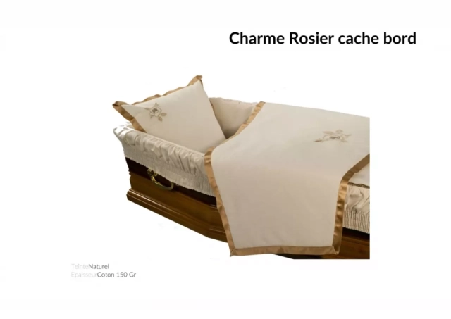Capitons CHARME ROSIER CACHE BORD