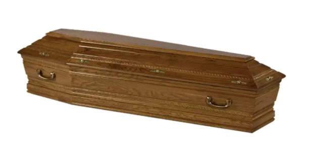 Cercueil Bruxelles demi teinte 