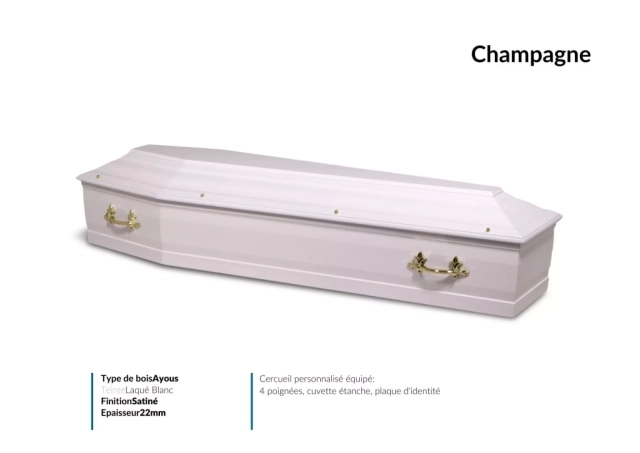 Cercueil Crémation CHAMPAGNE