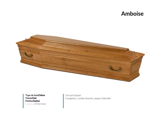 Cercueil Inhumation AMBOISE