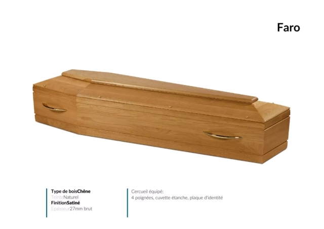 Cercueil Inhumation FARO