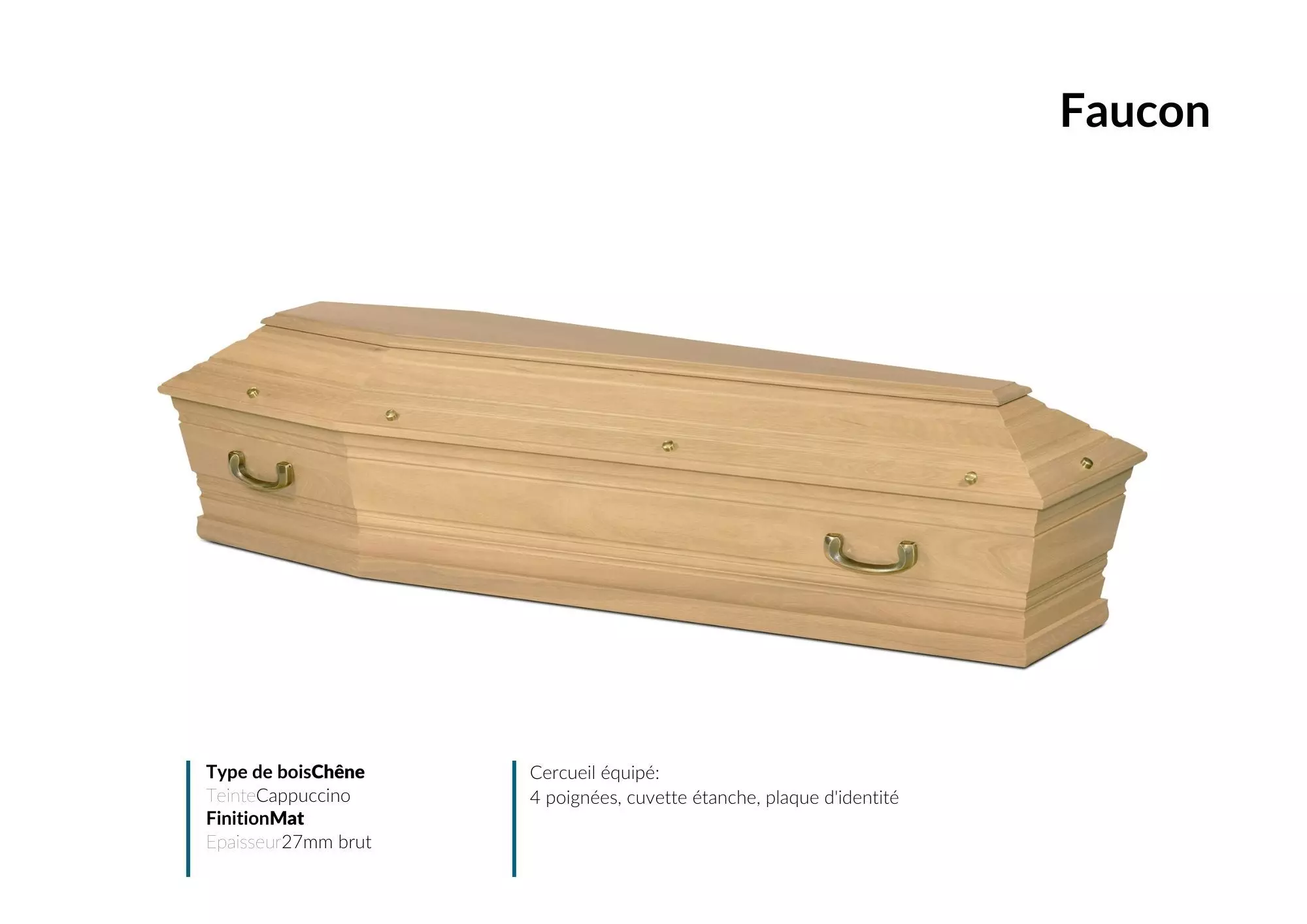Cercueil Inhumation FAUCON