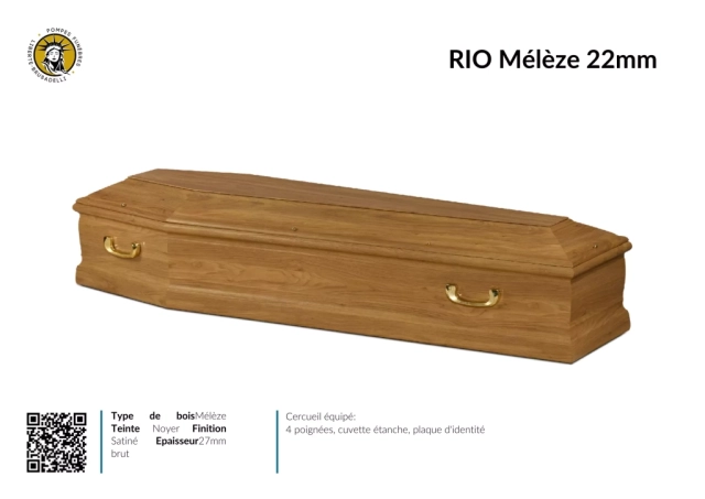 Cercueil inhumation RIO